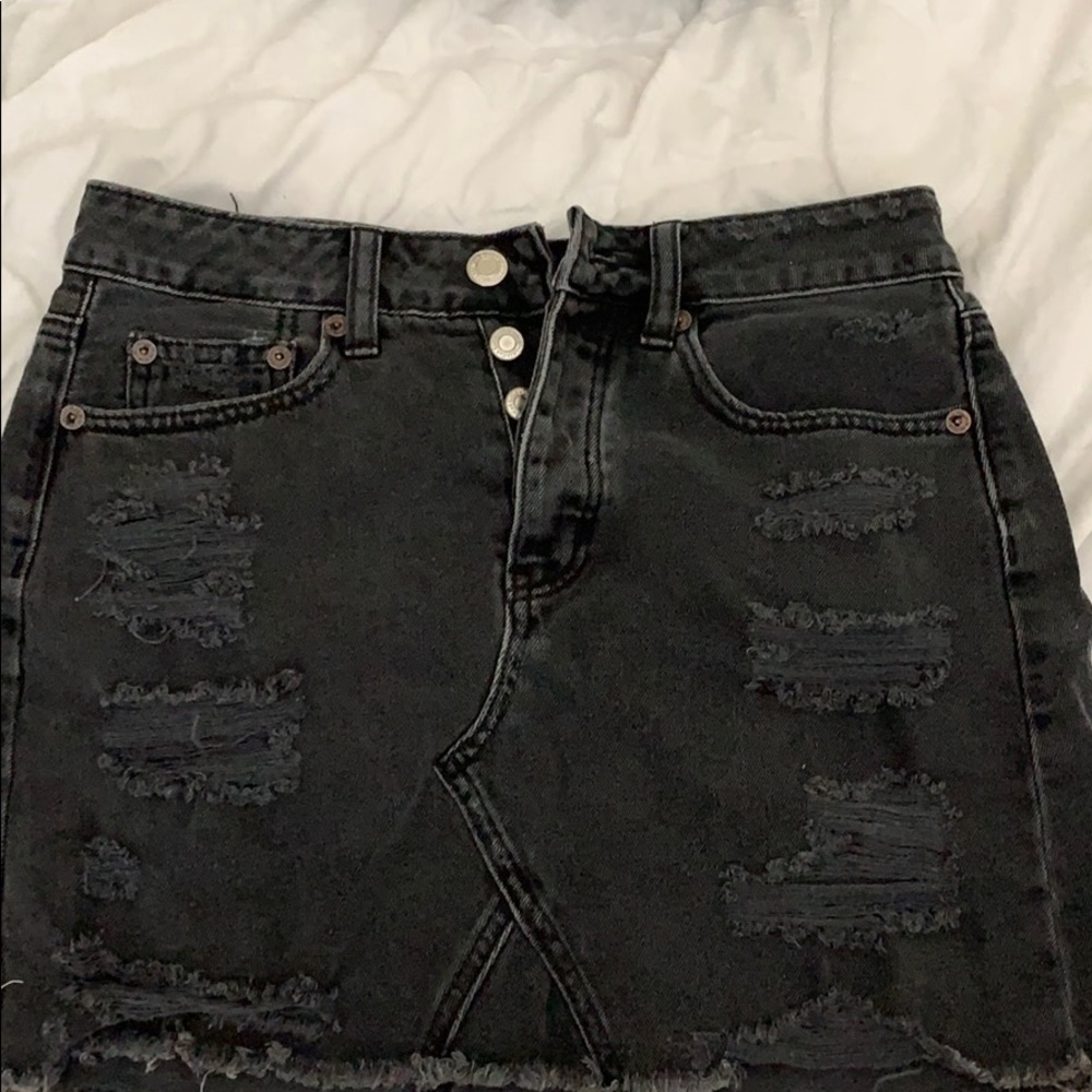 Black skirt!